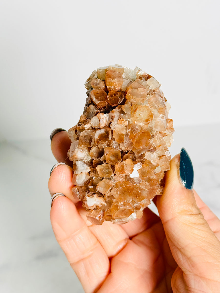 IMPERFECT Red Aragonite Cluster