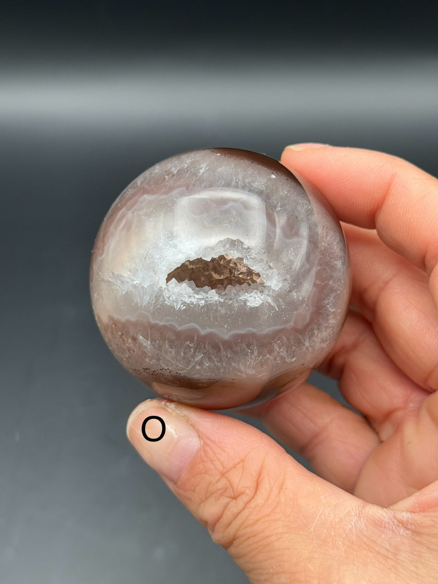 Brown Jelly Agate Sphere