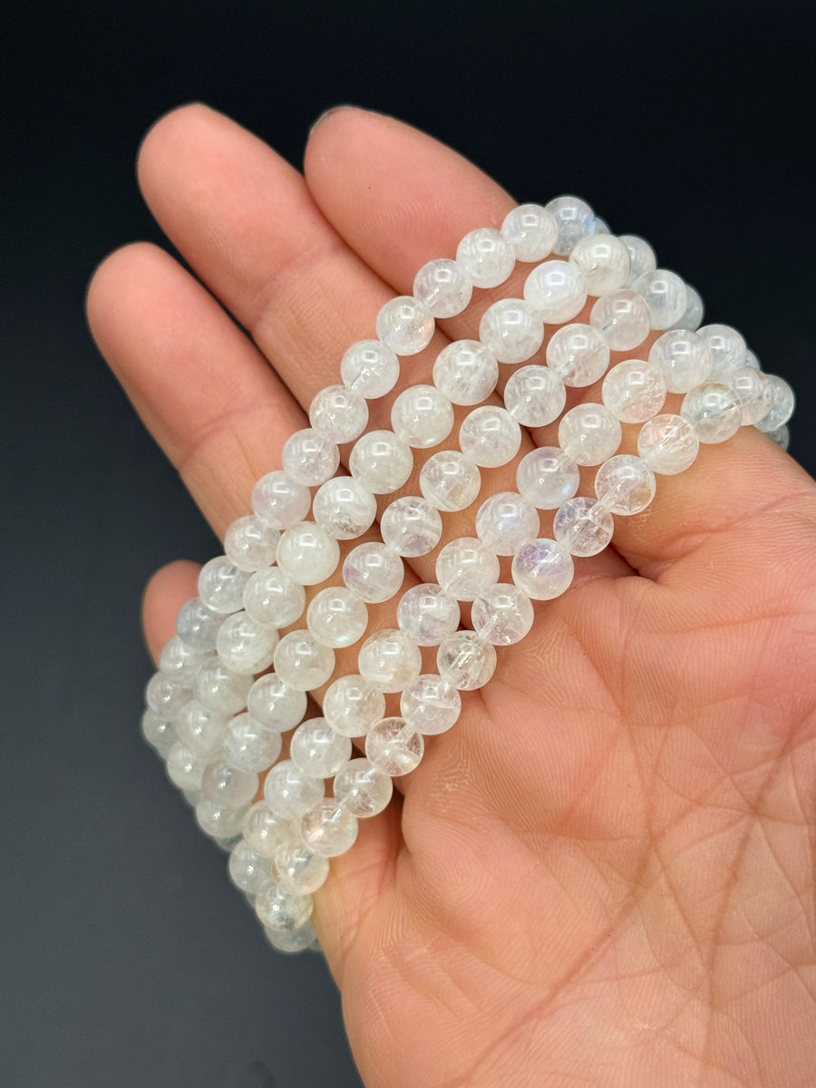 High Quality Rainbow Moonstone Bracelet