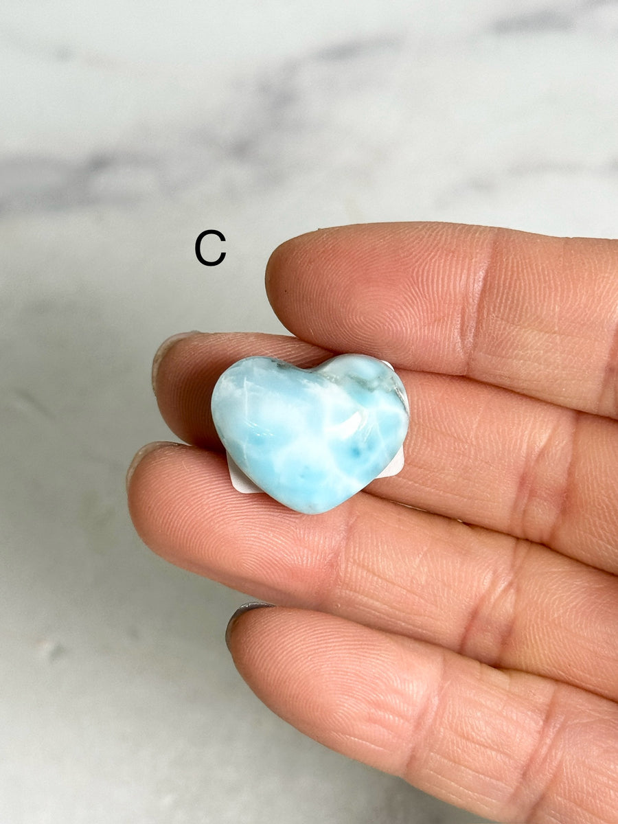 Larimar Carving