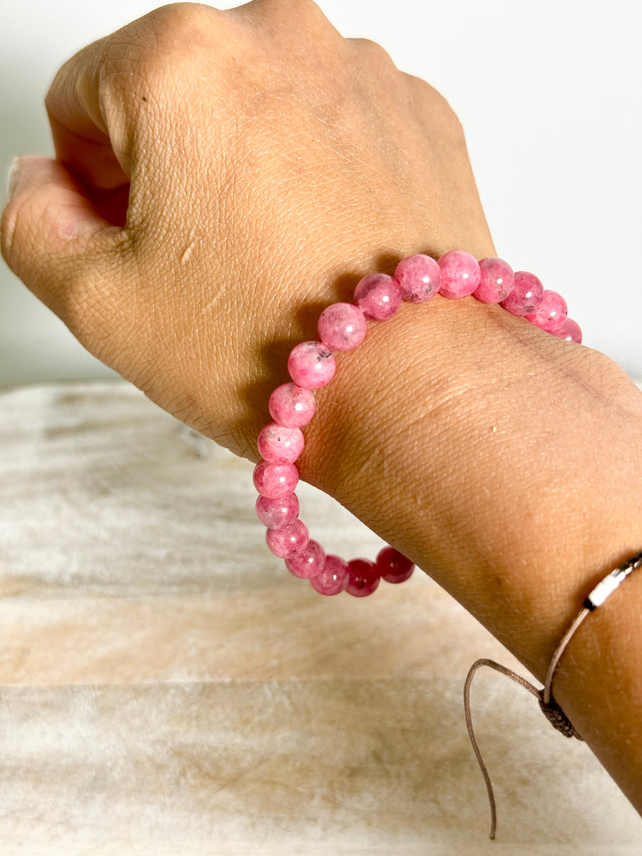 7mm Rhodonite Bracelet