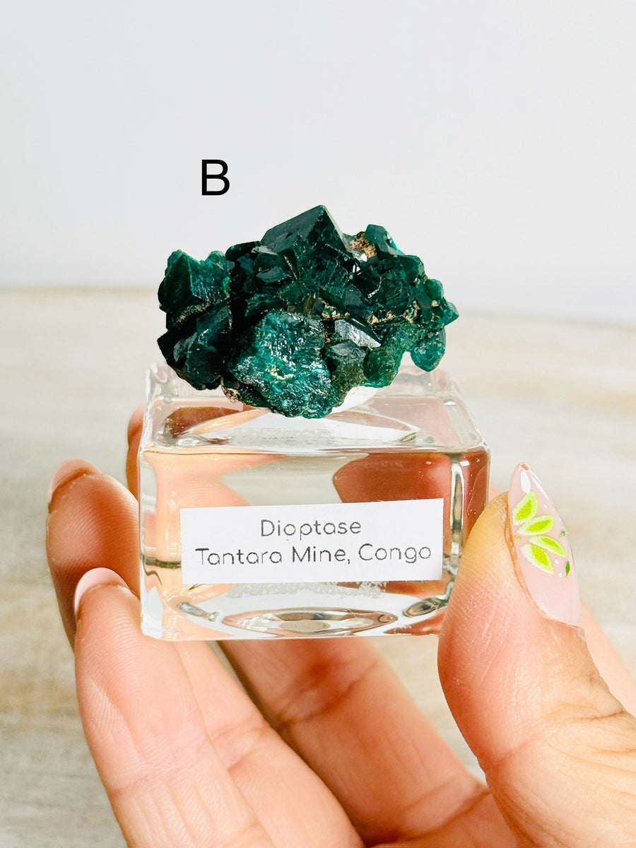 Dioptase from Congo