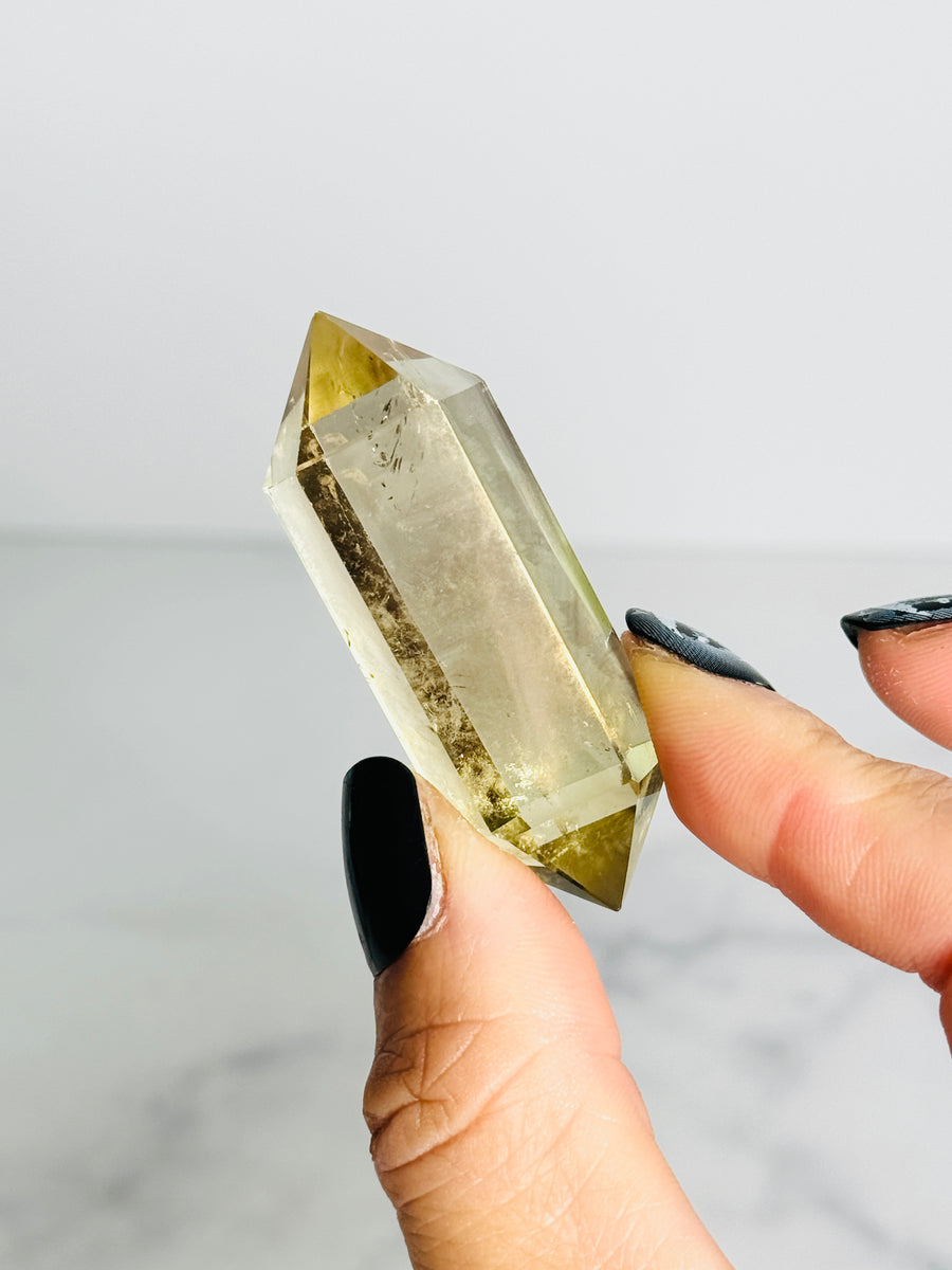 Citrine DT Carving