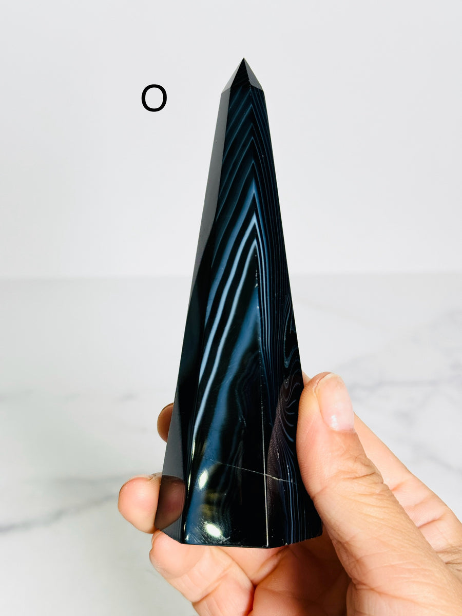 Black Onyx Obelisk Tower