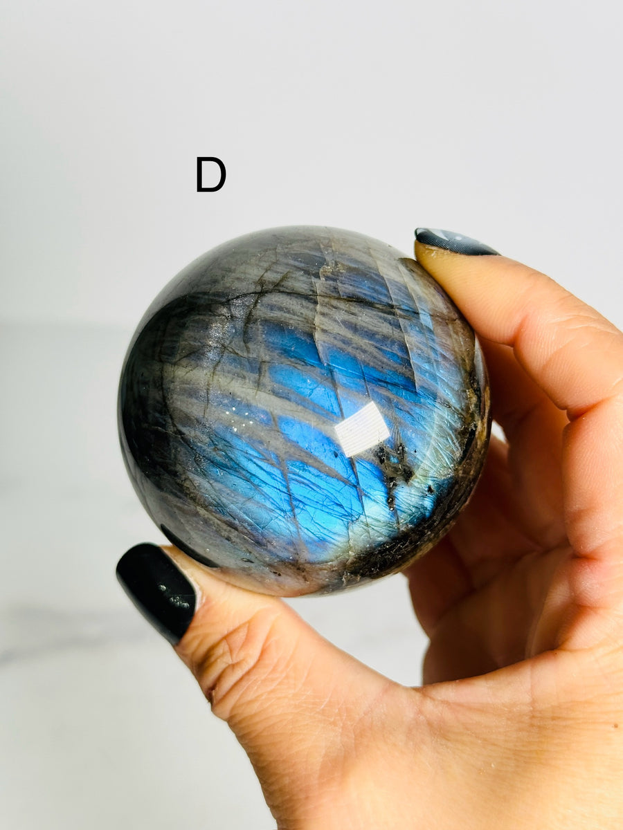 IMPERFECT Labradorite Sphere