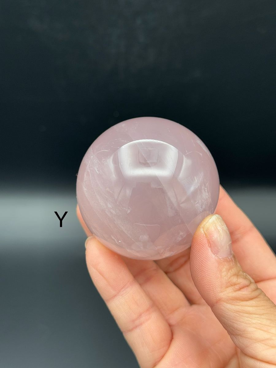 Star Rose Quartz Sphere