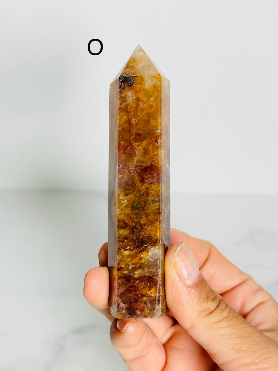 Golden Healer (Hematoid Quartz) Tower