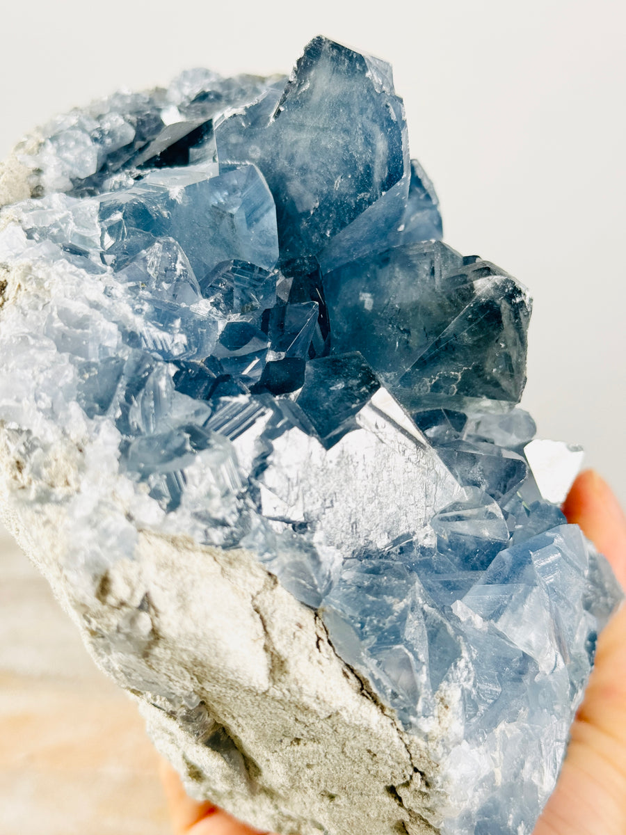 Celestite Cluster