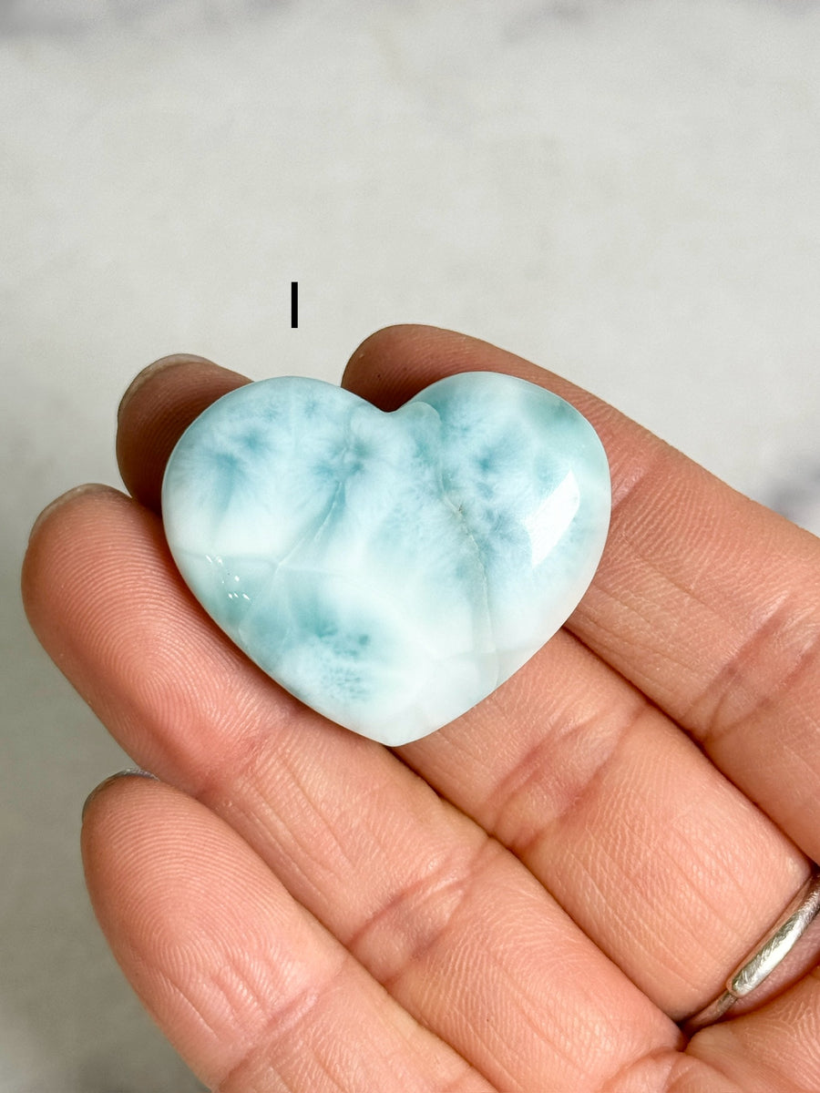 Larimar Carving