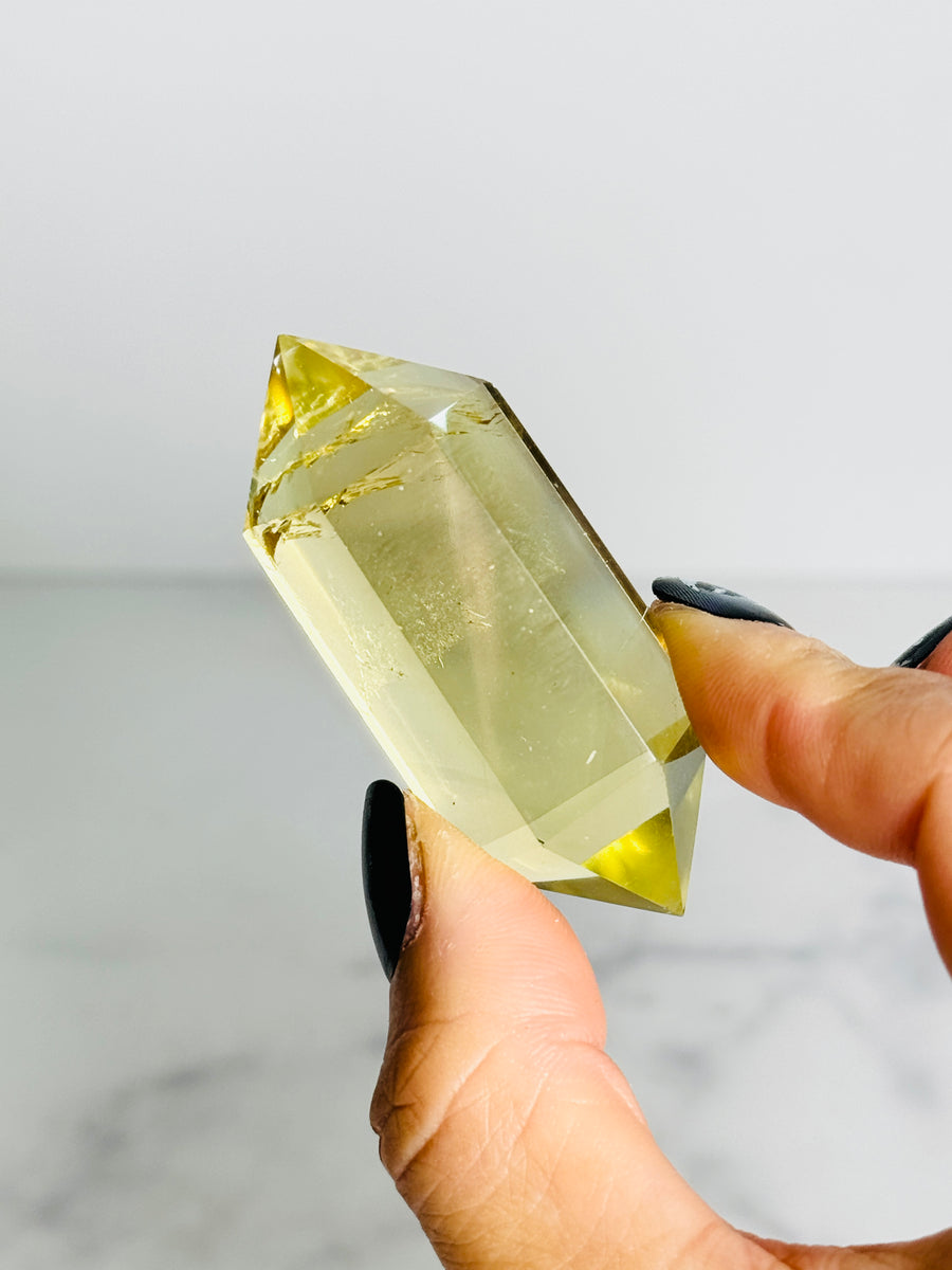 Citrine DT Carving