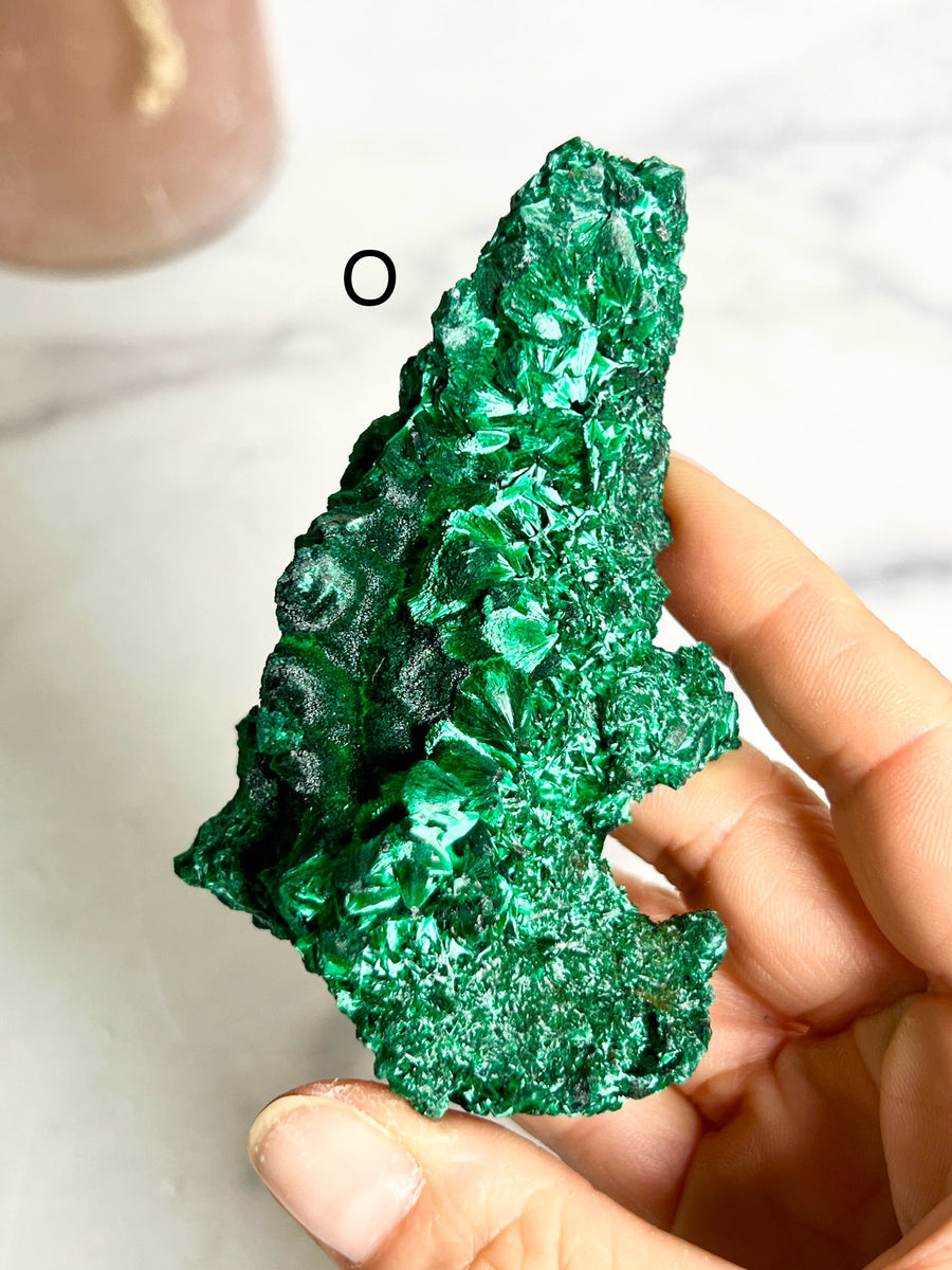 Velvet Malachite Cluster