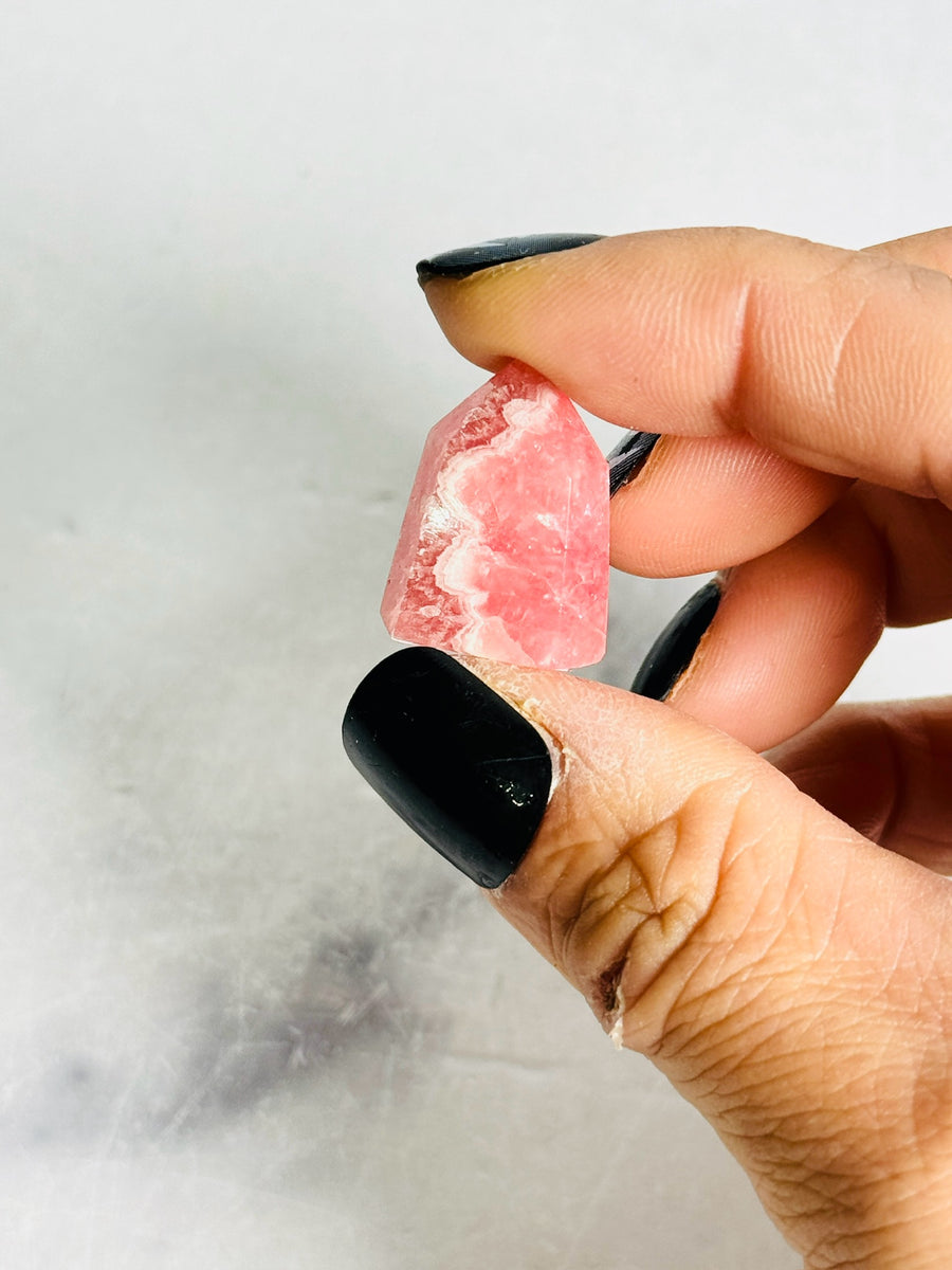 High Quality Mystery Gemmy Rhodochrosite Tower