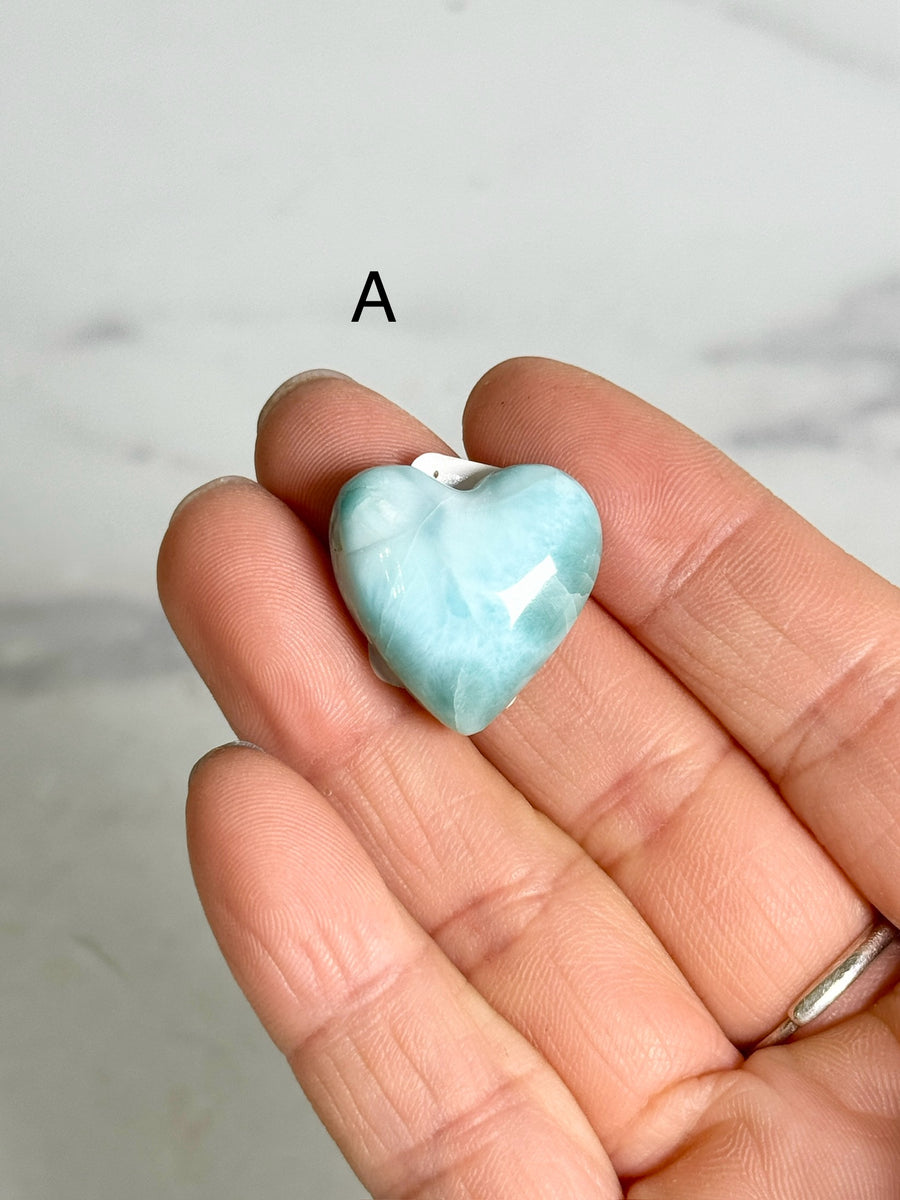 Larimar Carving