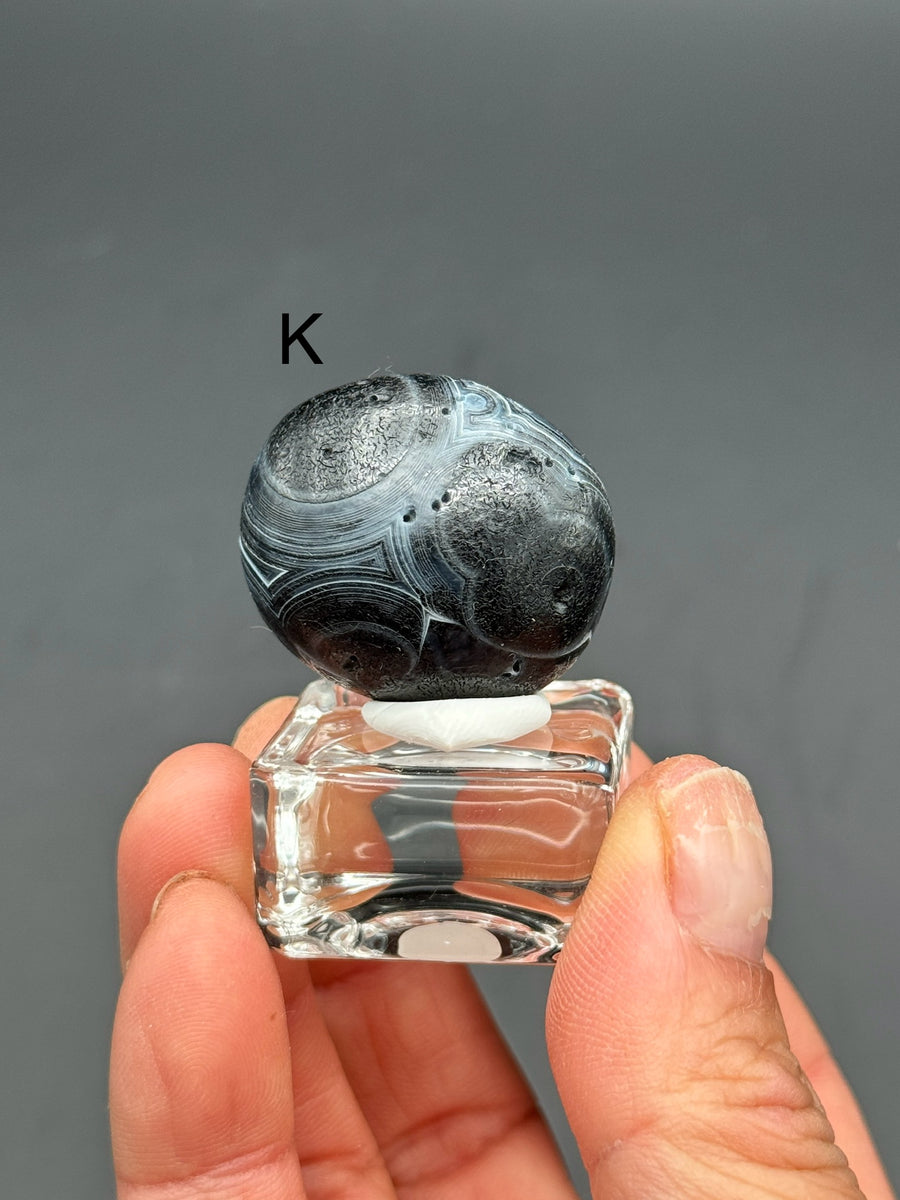 Black Gobi Agate