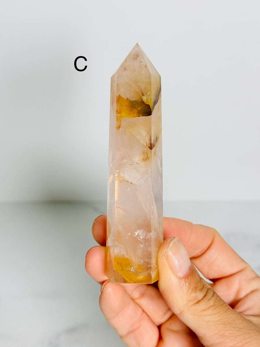 Golden Healer (Hematoid Quartz) Tower