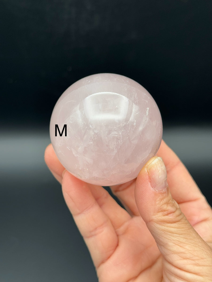 Star Rose Quartz Sphere