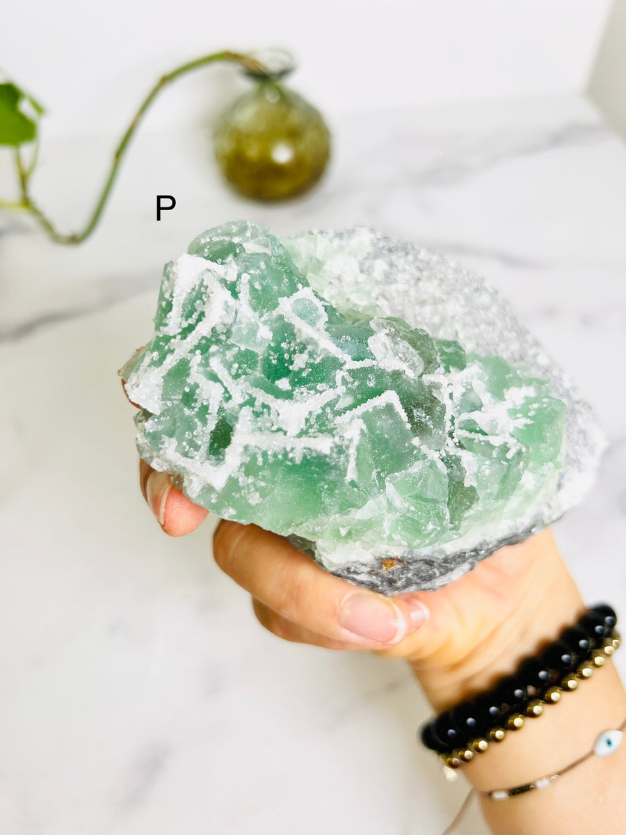 Sugar Fluorite Specimen