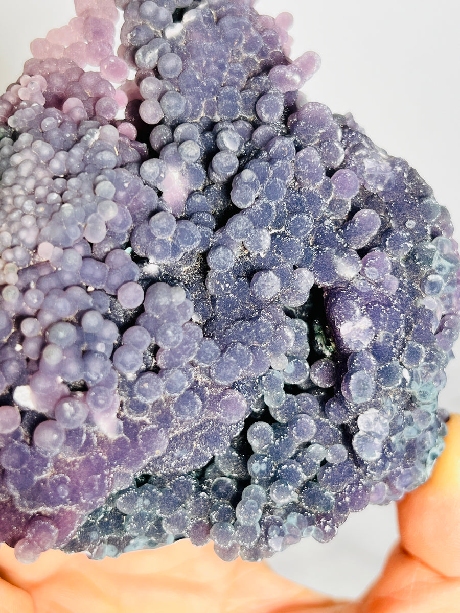 Sparkly Botryoidal Grape Agate Cluster