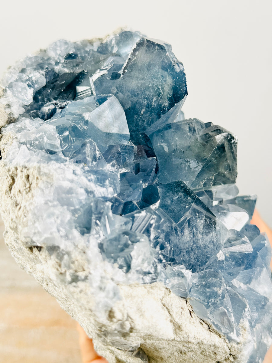 Celestite Cluster