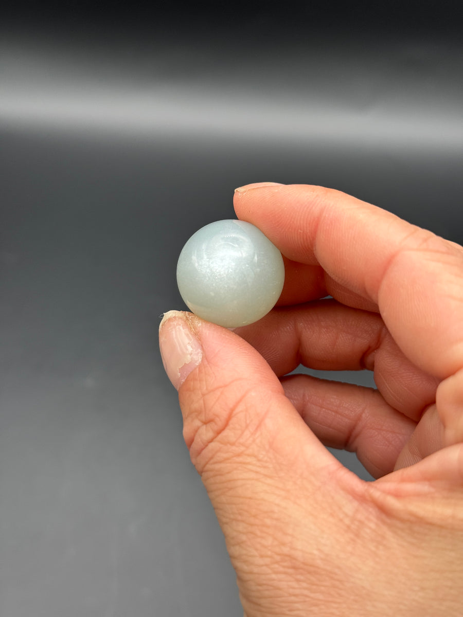 Green Moonstone Small Sphere