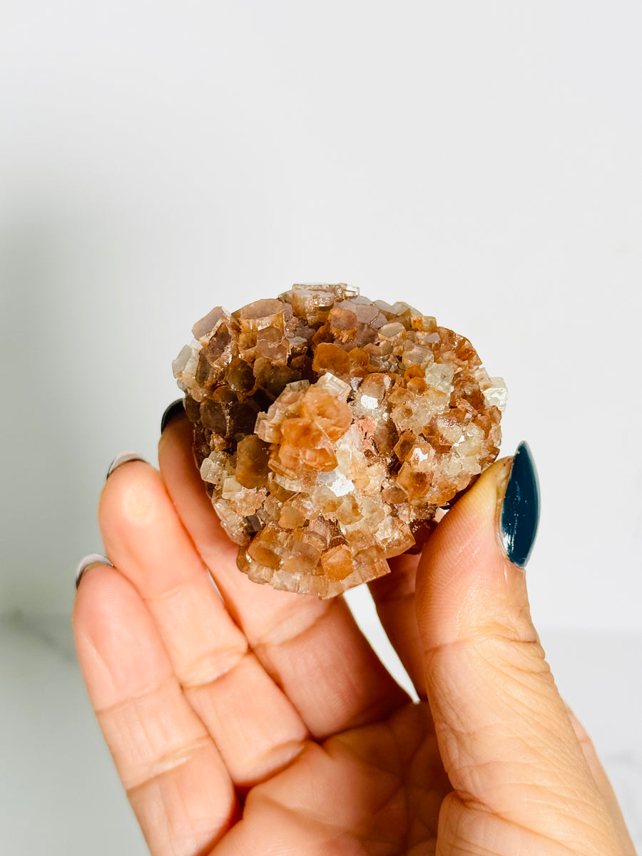 IMPERFECT Red Aragonite Cluster