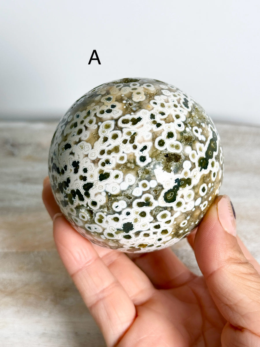 Ocean Jasper Sphere