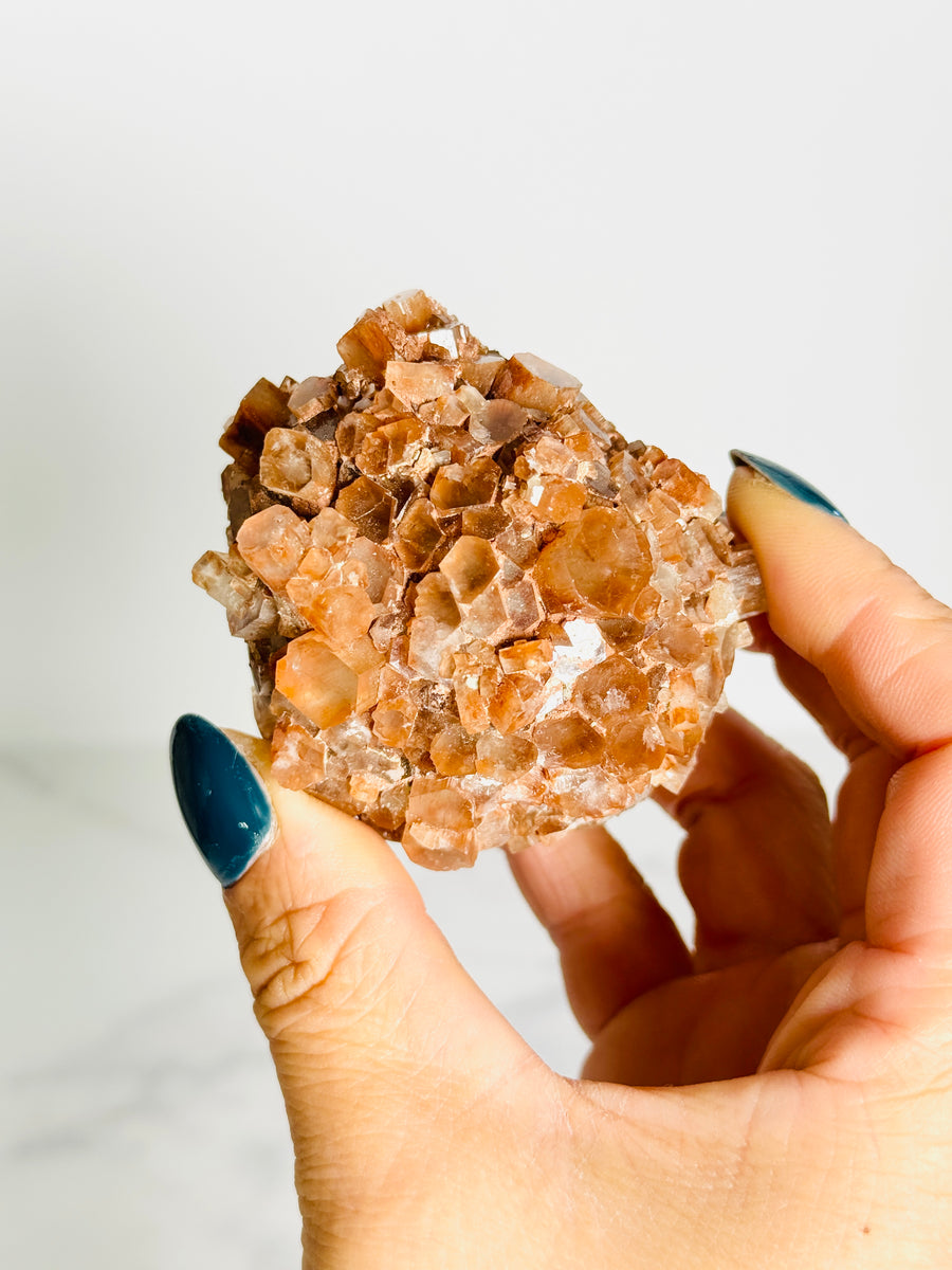 IMPERFECT Red Aragonite Cluster