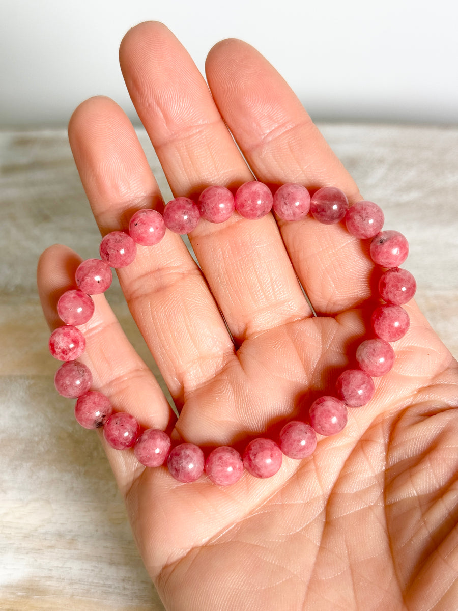 7mm Rhodonite Bracelet