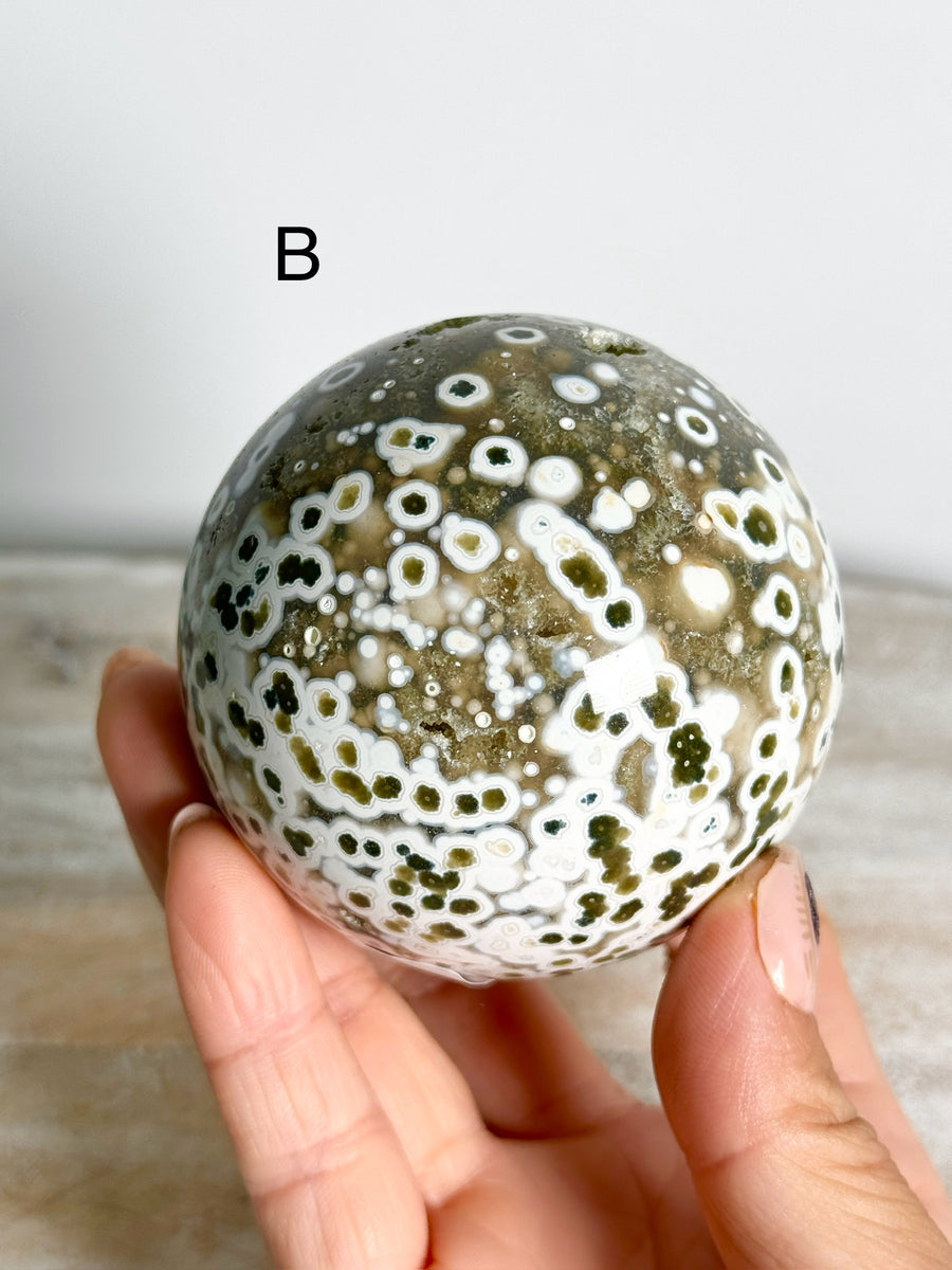 Ocean Jasper Sphere