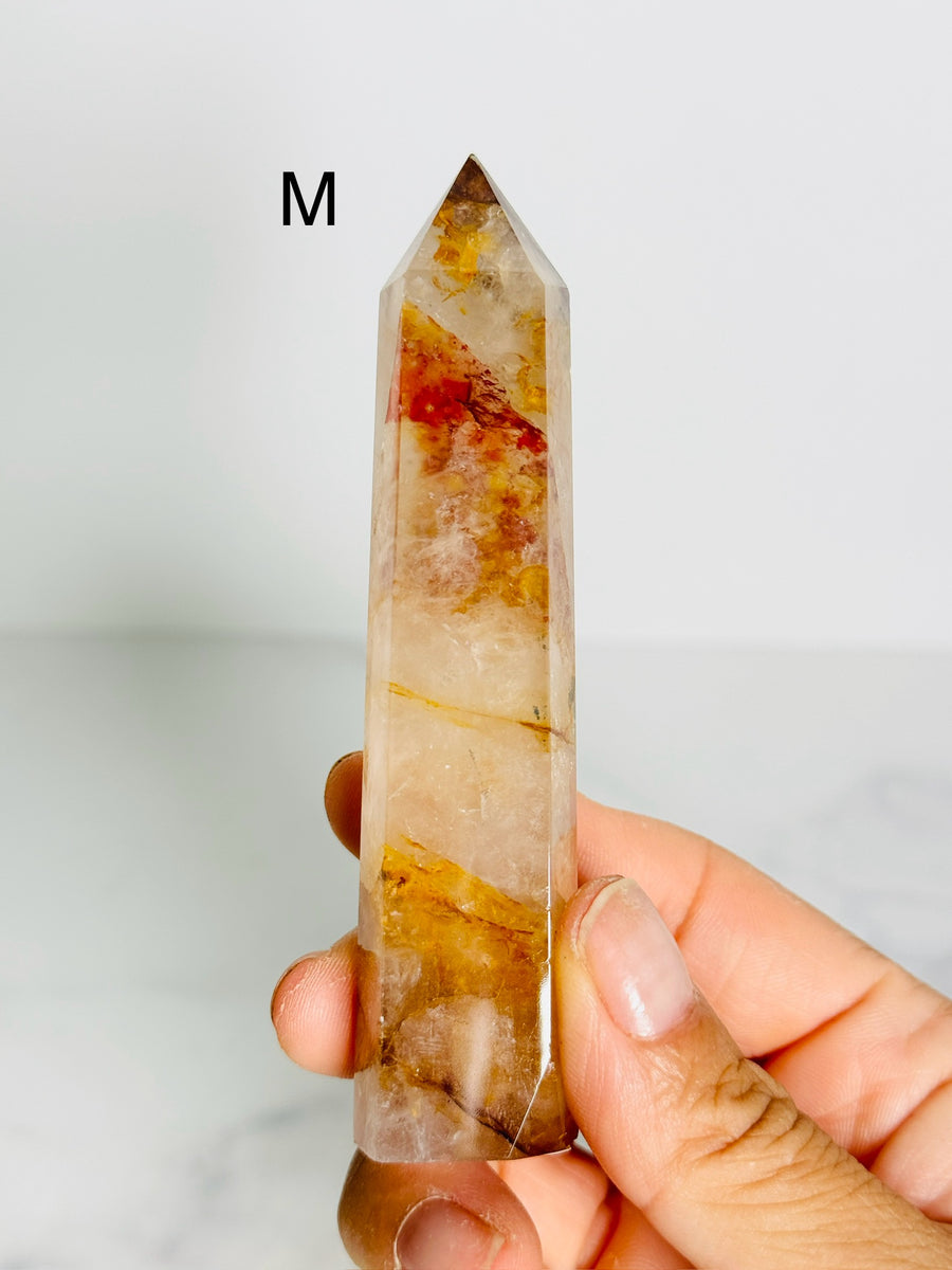 Golden Healer (Hematoid Quartz) Tower