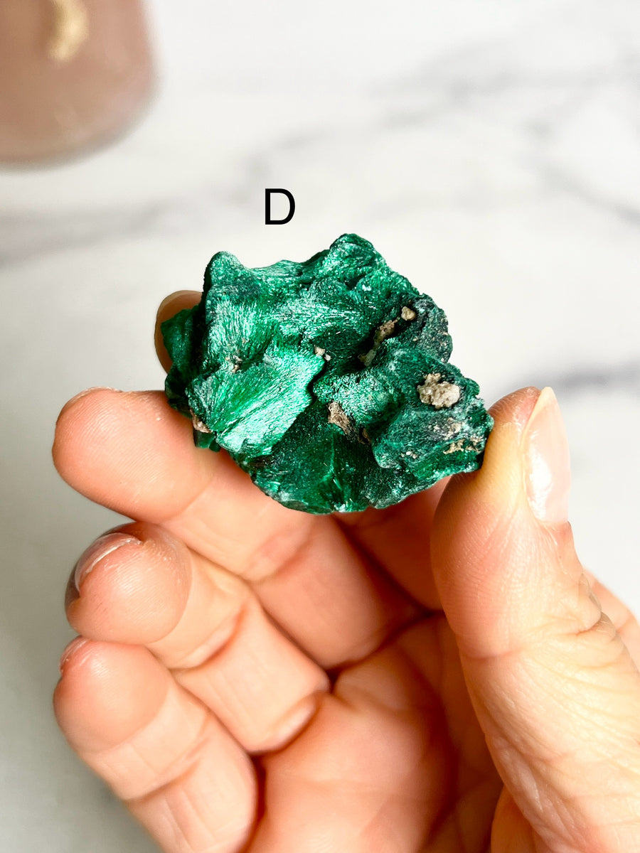 Velvet Malachite Cluster