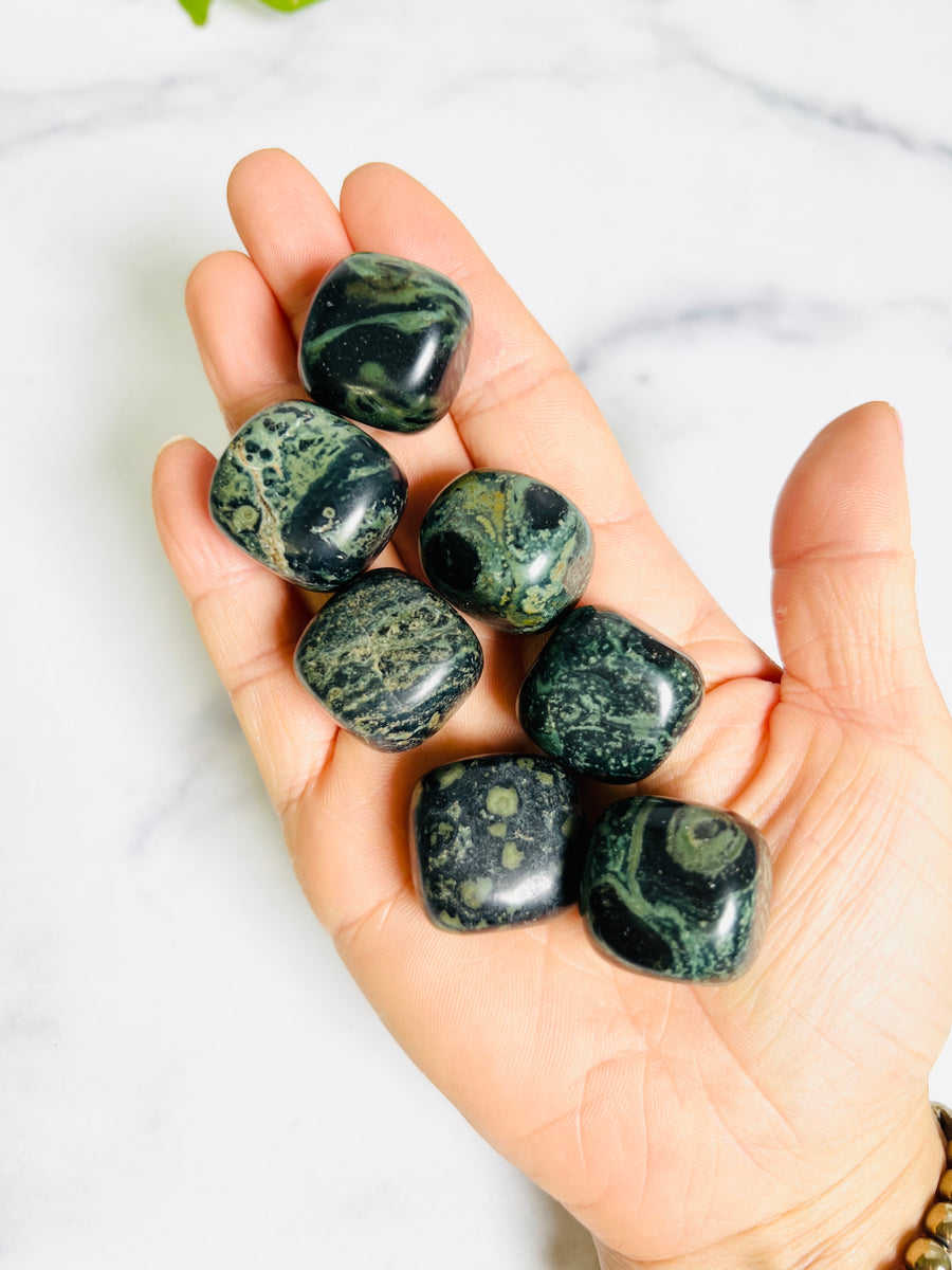 Kambaba Jasper Tumbled Stone