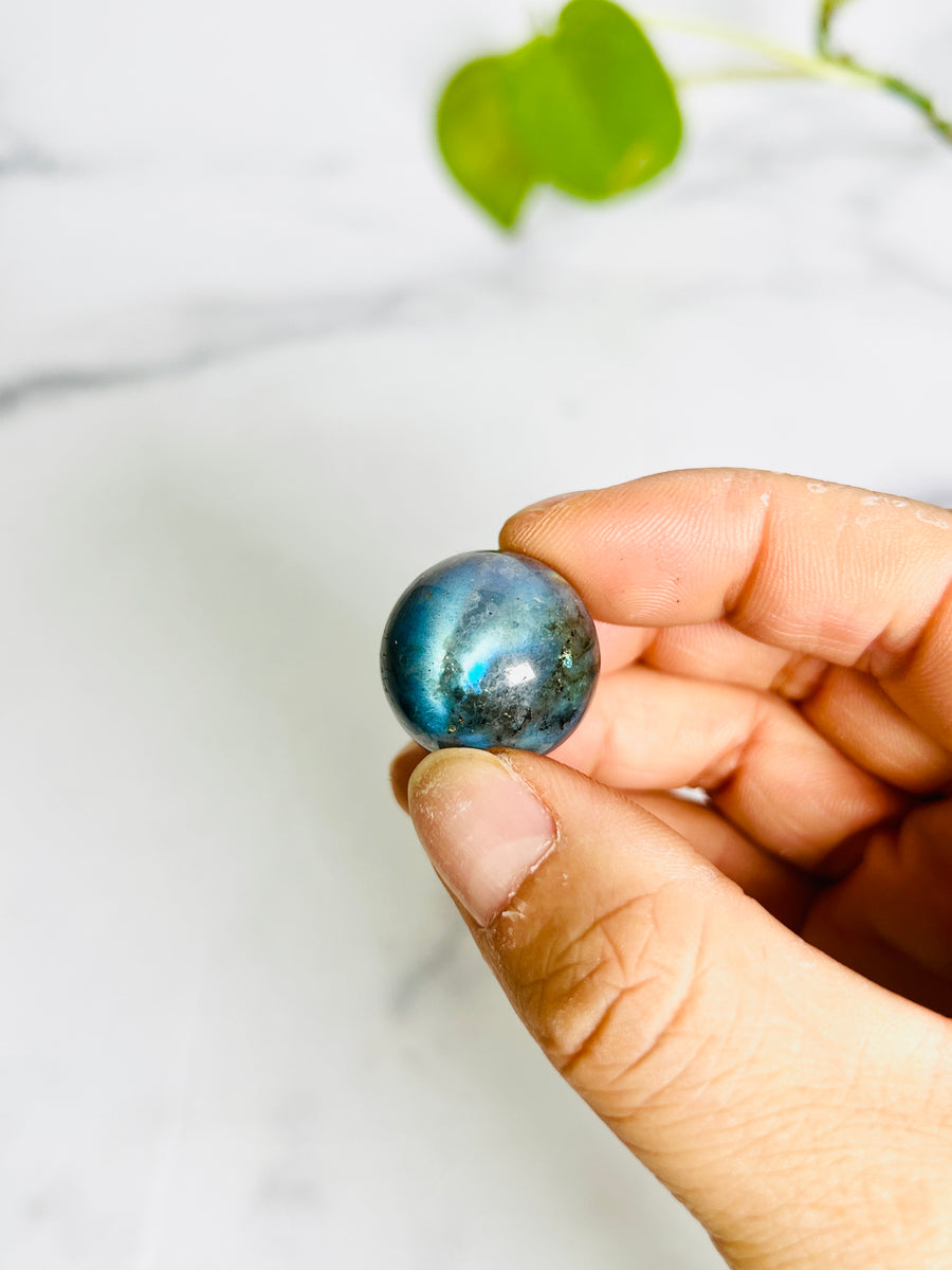 Mini Labradorite Sphere