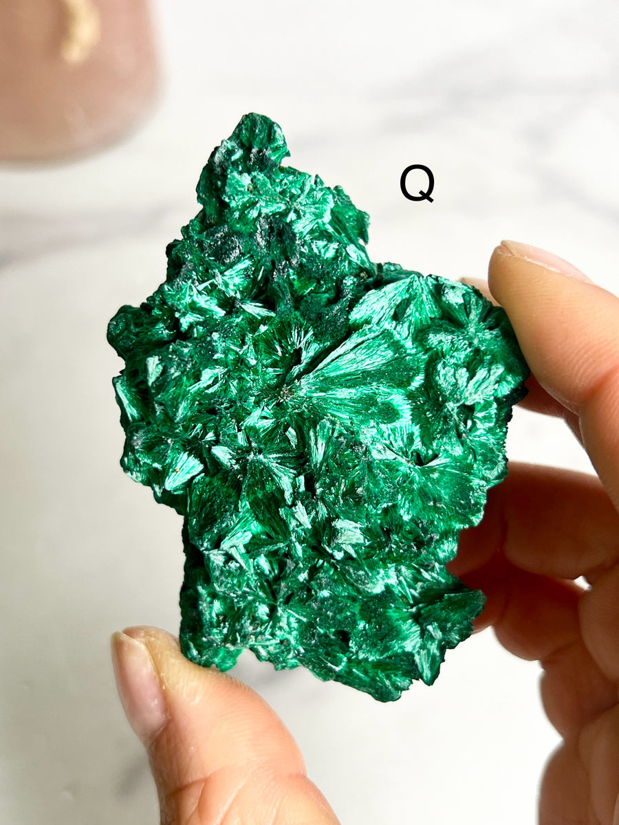 Velvet Malachite Cluster