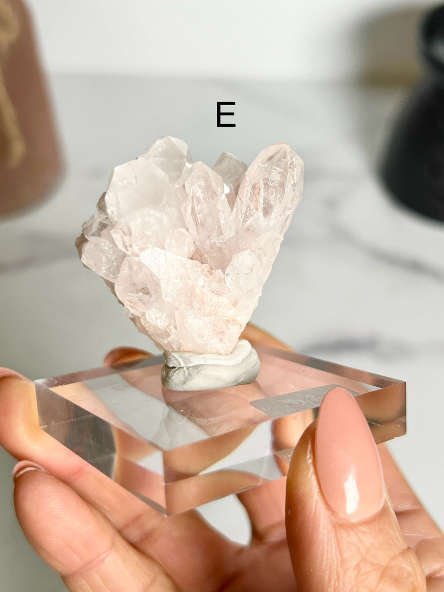 Pink Lemurian Quartz