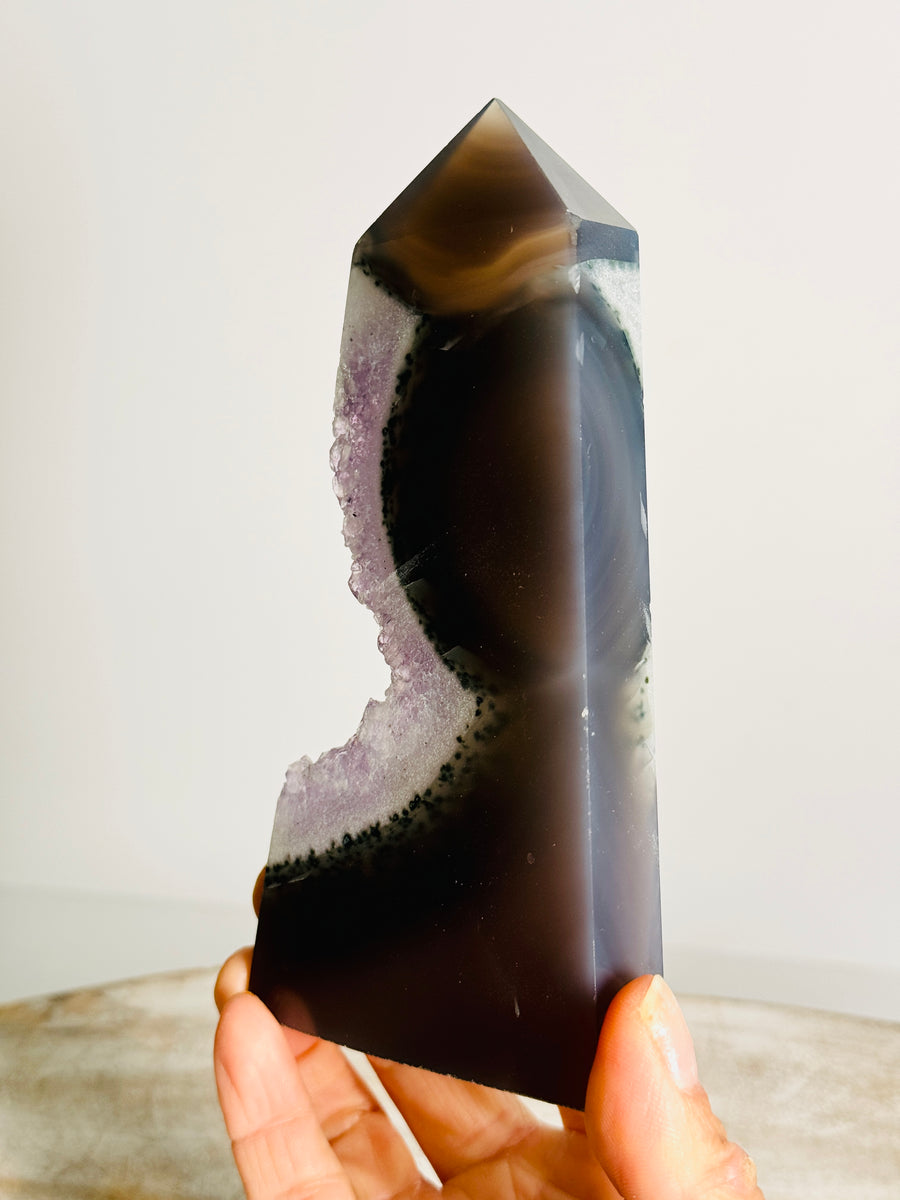 IMPERFECT - Agate Quartz Tower