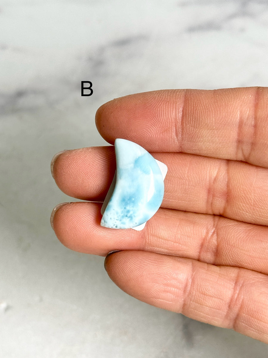 Larimar Carving