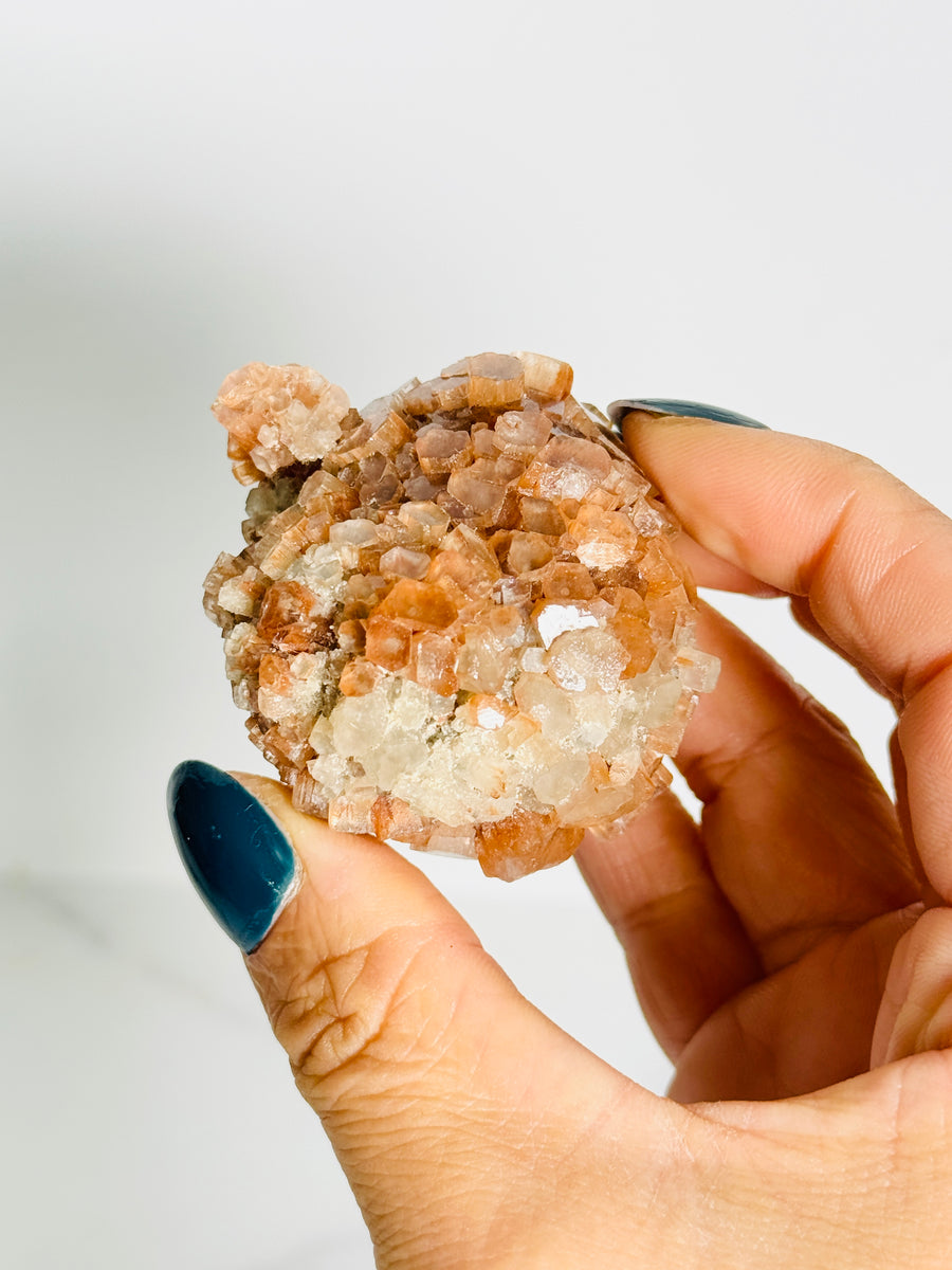 IMPERFECT Red Aragonite Cluster