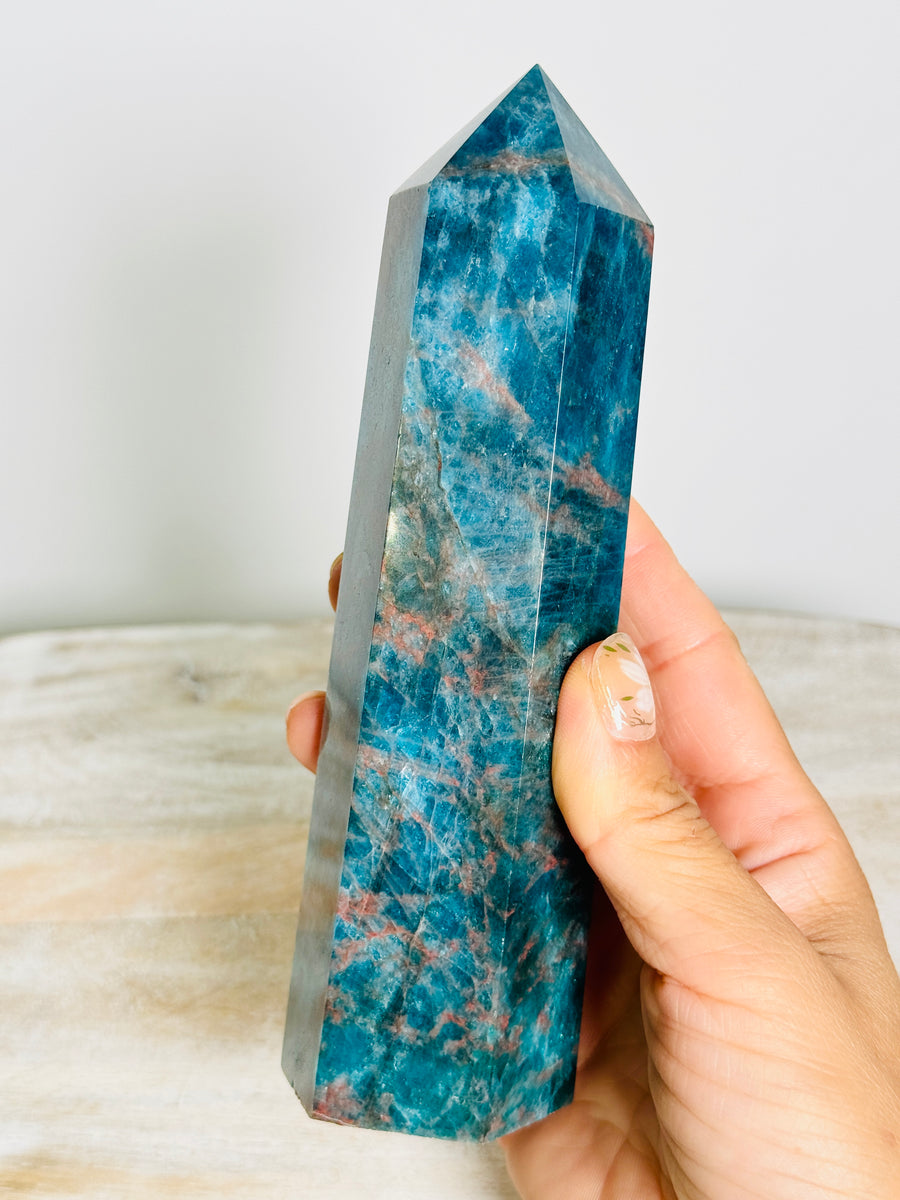 Blue Apatite Tower