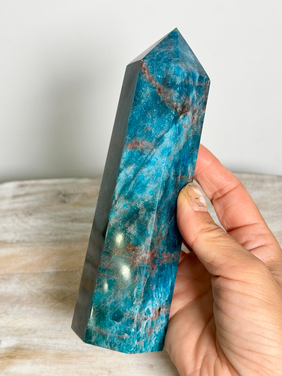 Blue Apatite Tower