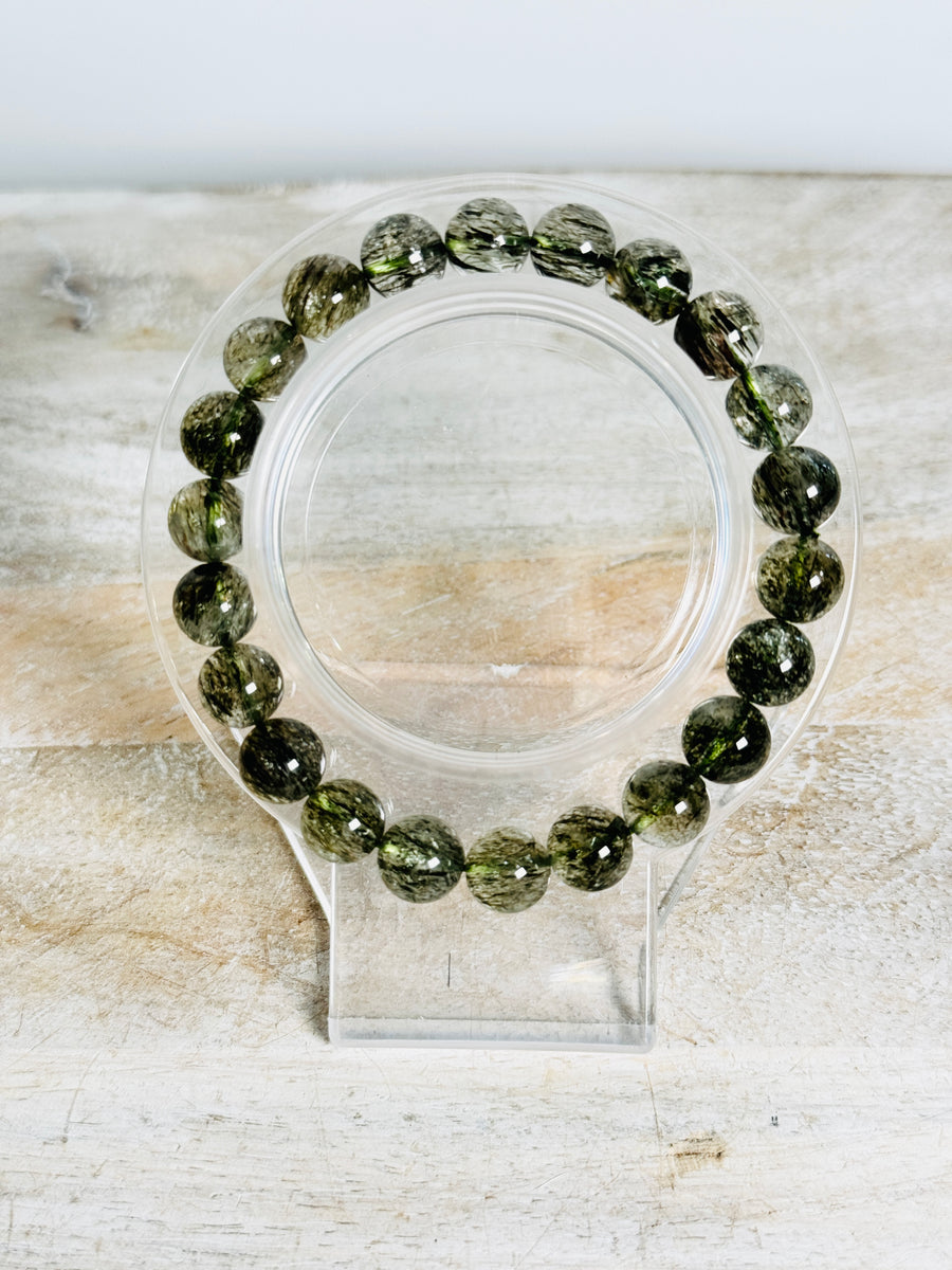 Green Tourmaline Bracelet for Healing, Abundance & Compassion