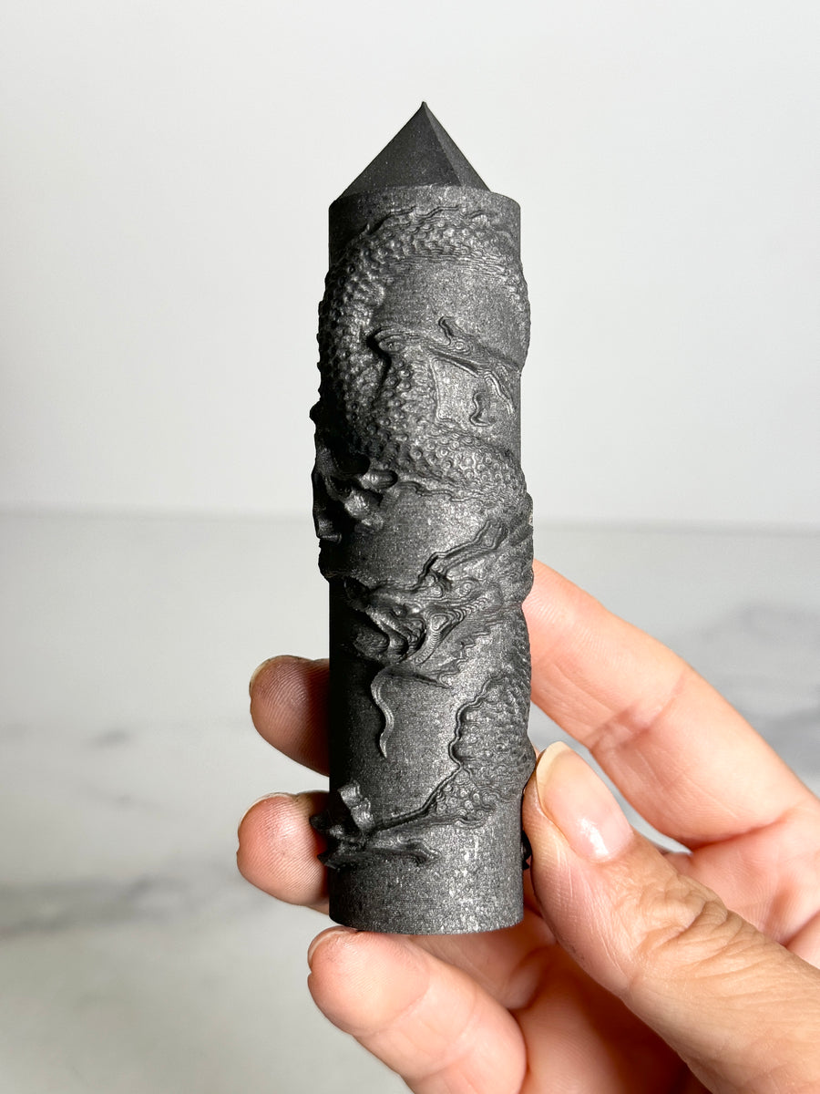 Shungite Dragon Tower