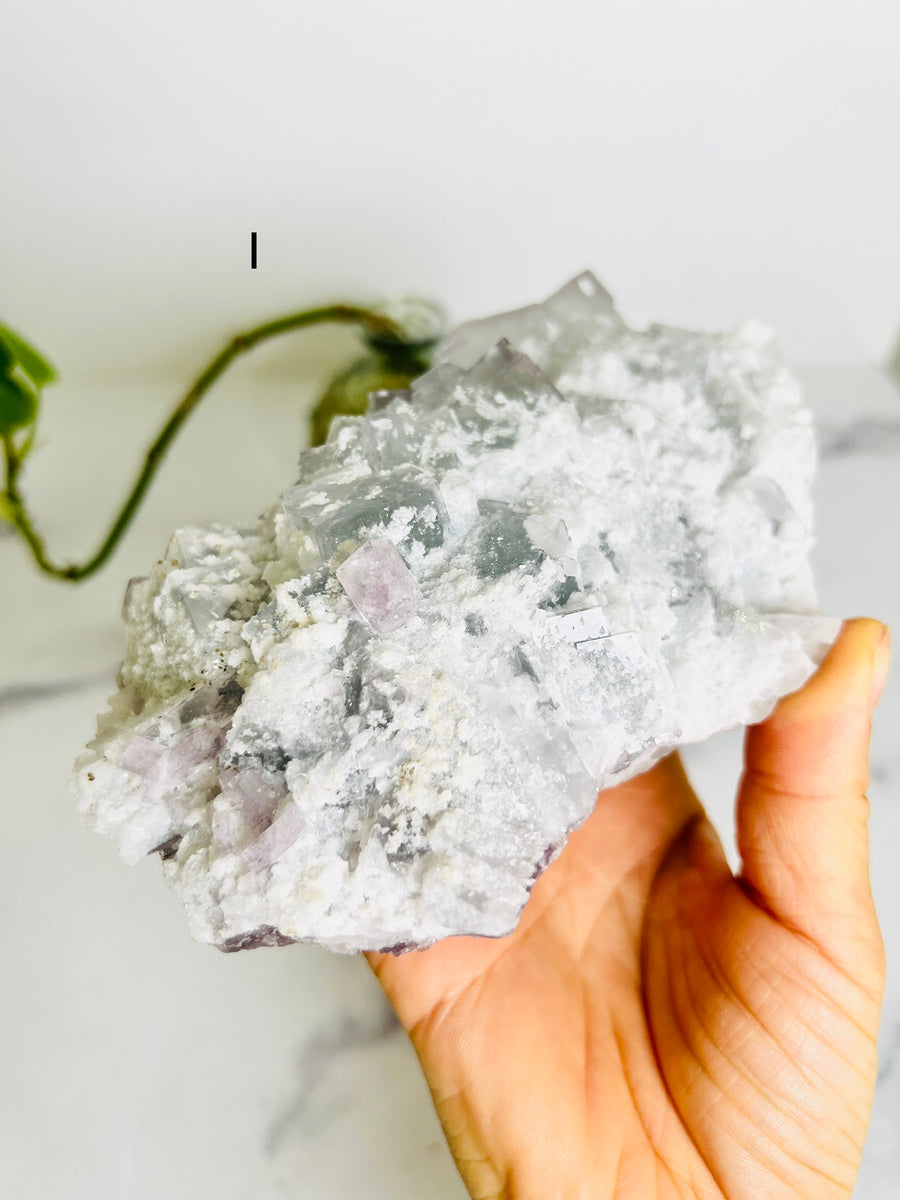 Sugar Fluorite Specimen