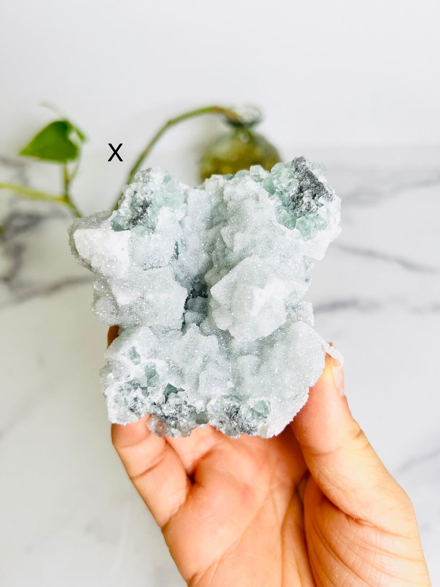 Sugar Fluorite Specimen