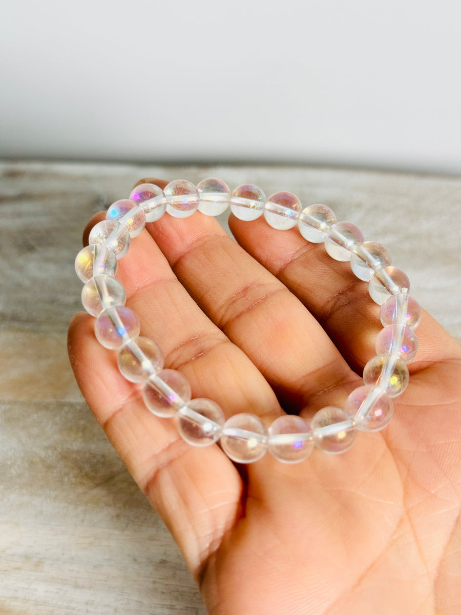 7mm Aura Quartz Bracelet