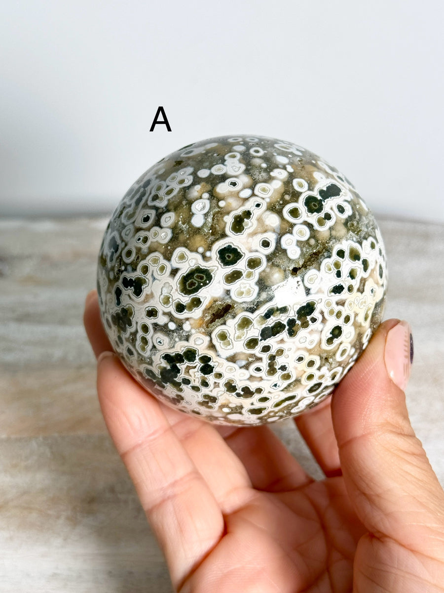 Ocean Jasper Sphere