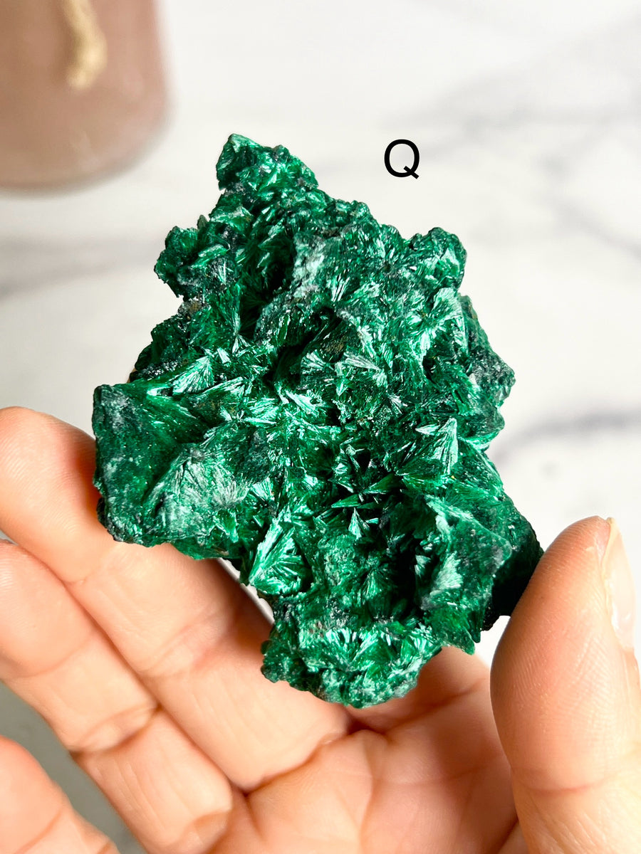 Velvet Malachite Cluster