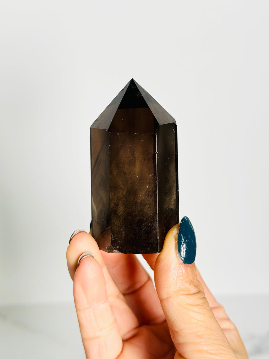 IMPERFECTION Smoky Quartz Tower