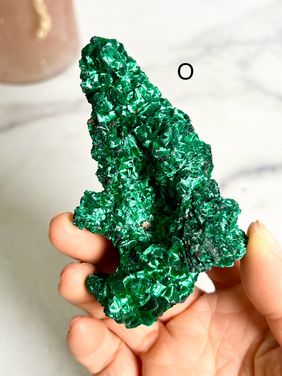 Velvet Malachite Cluster