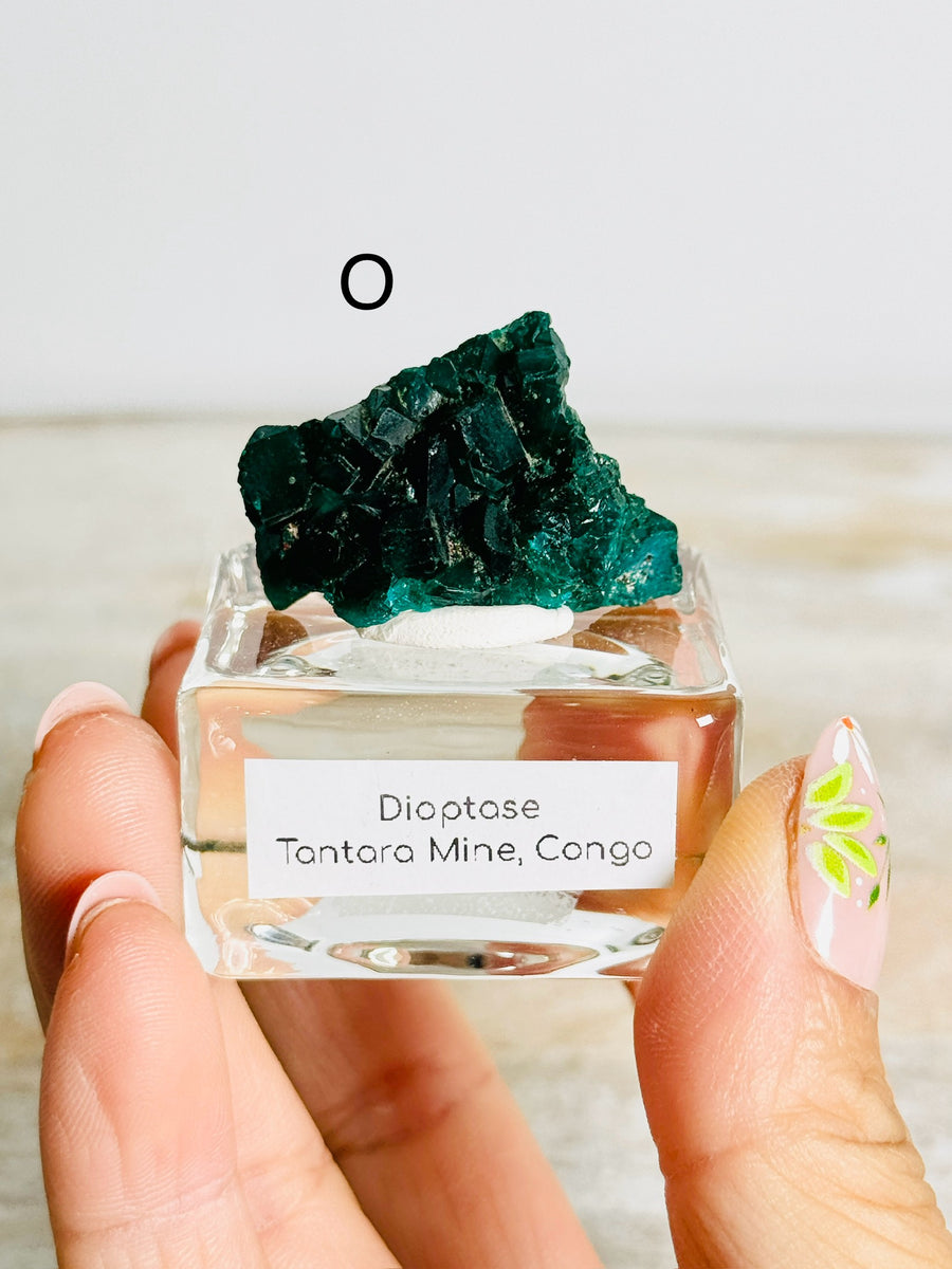 Dioptase from Congo